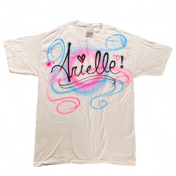 Hanes Tops - Airbrushed Name Arielle - Hanes - Women’s T-shirt - Size M